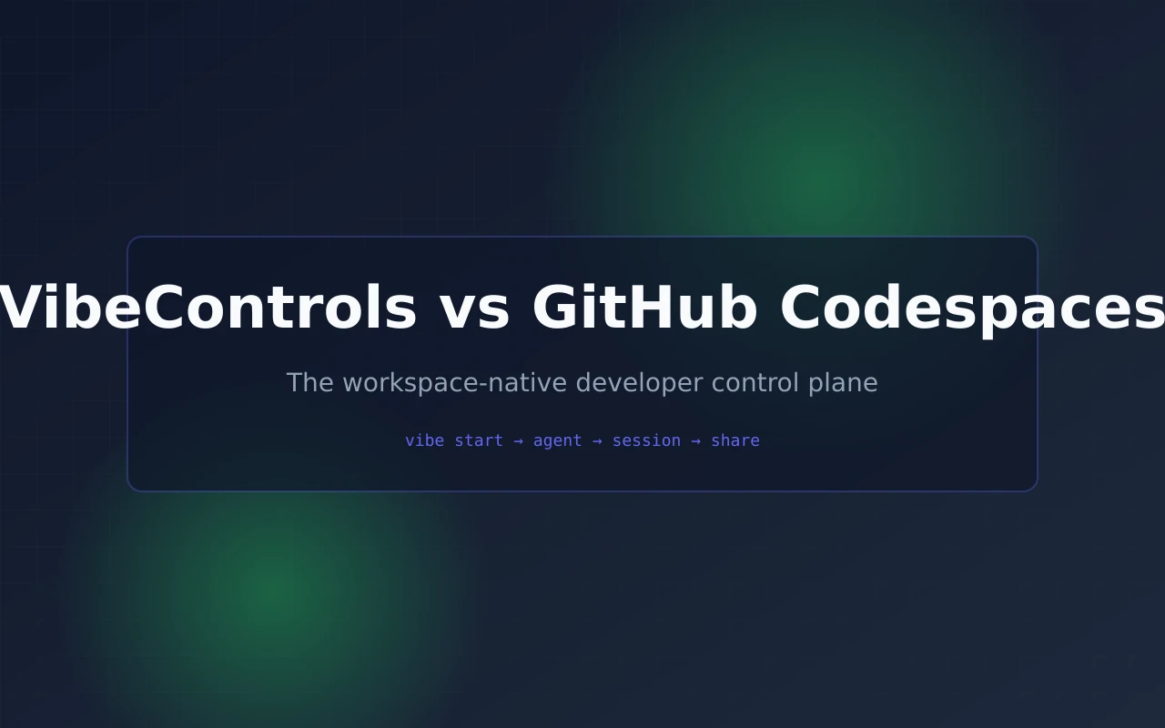 GitHub Codespaces comparison hero